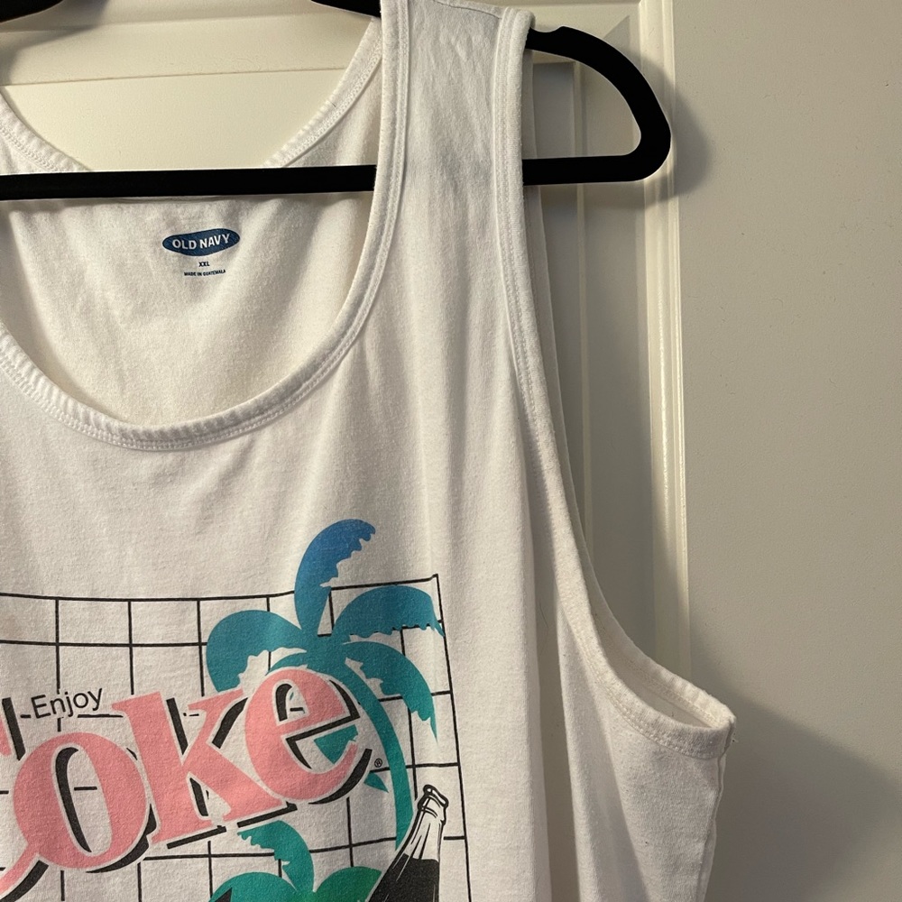 Vintage Inspired Coke (Coca-Cola) Muscle Tank